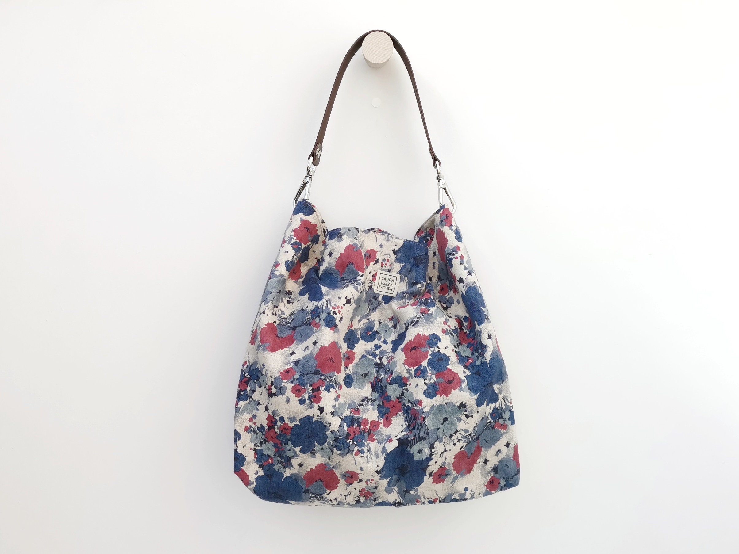 Floral hobo bag Etsy