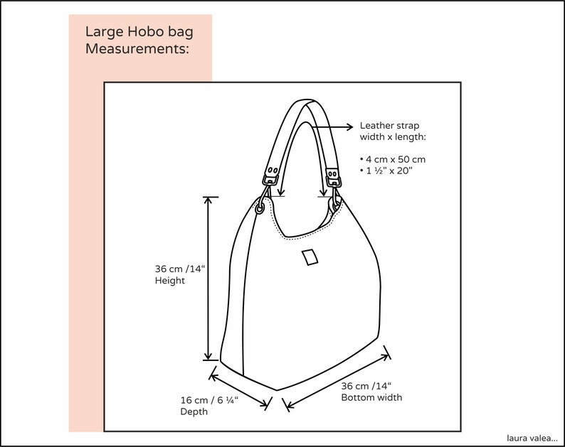 Hobo bag in raw linen with natural leather strap. Lightweight and large Shoulder purse for women. image 8