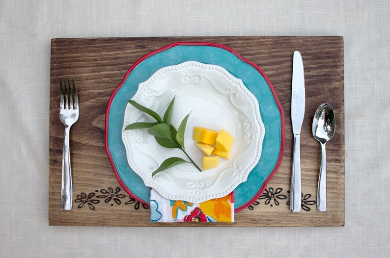 Wood Placemats Wood Chargers Entertaining Tablescapes Etsy