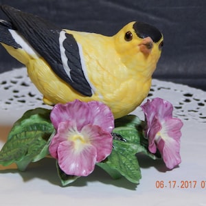 Lenox American Goldfinch Porcelain Figurine