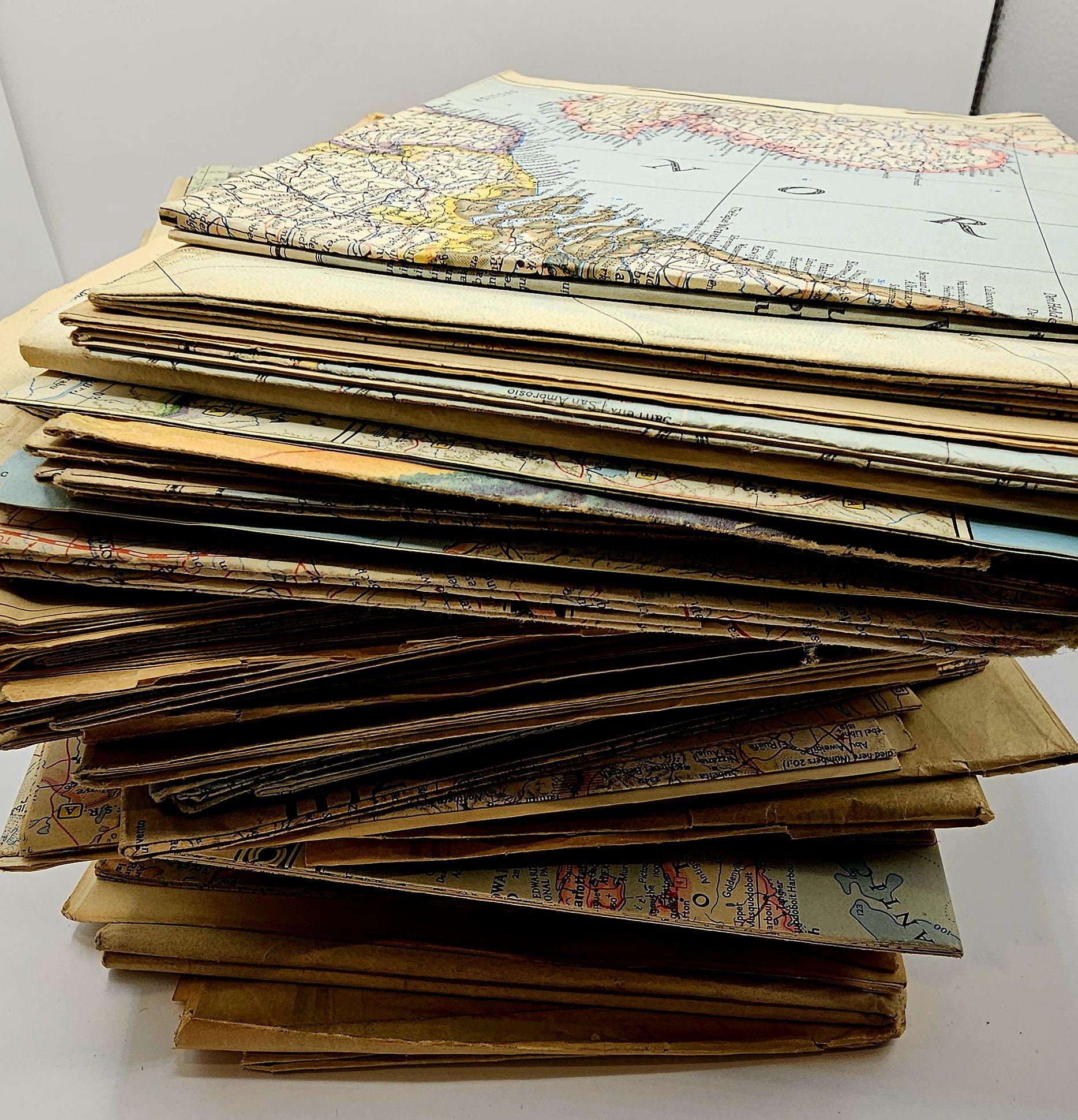 Vintage Maps - You will receive ONE random selection