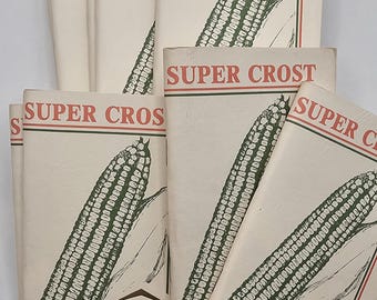 Pocket Journal/Diary - Super Crost Seeds Green Corn Cob Random Choice of ONE