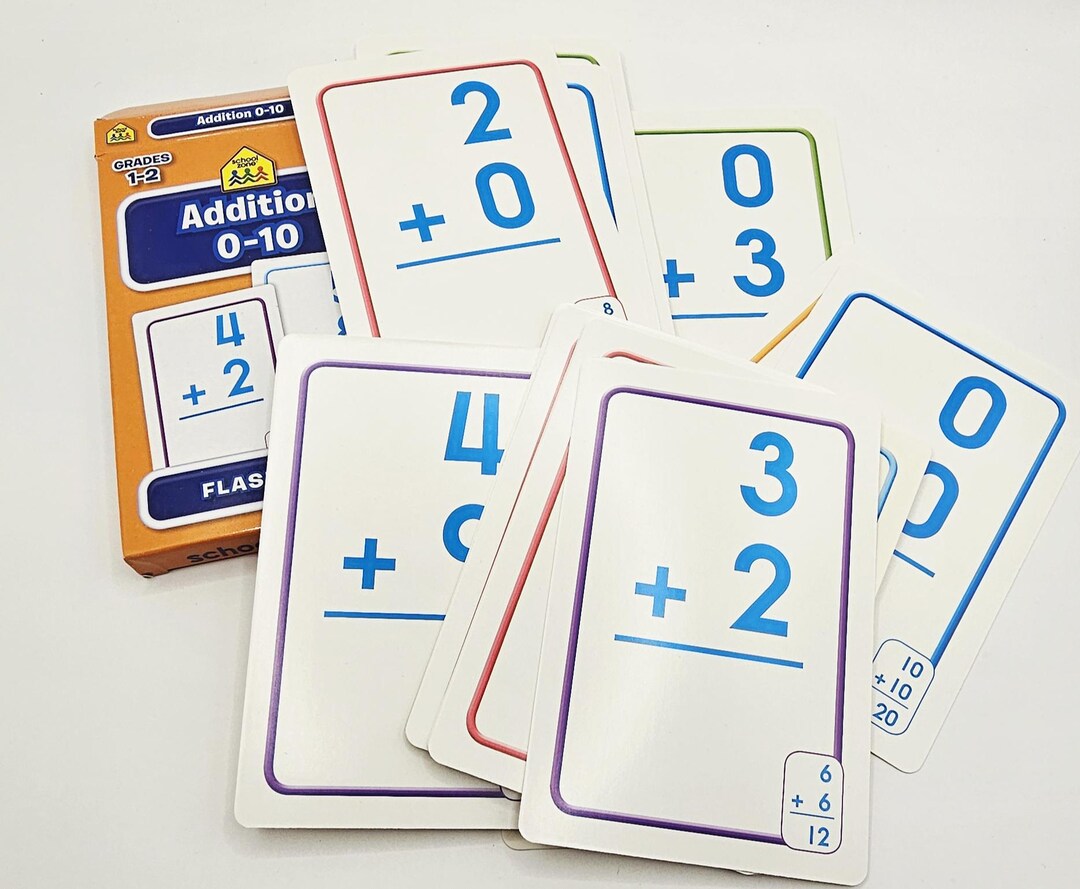 NOS School Zone Sight Words Flash Card Set - Etsy