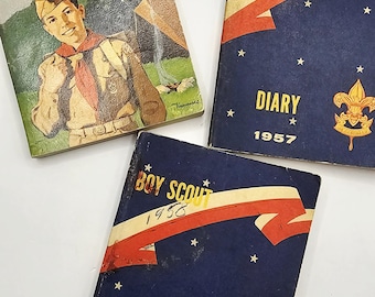 Vintage Boy Scout Diaries - Your Choice of Year