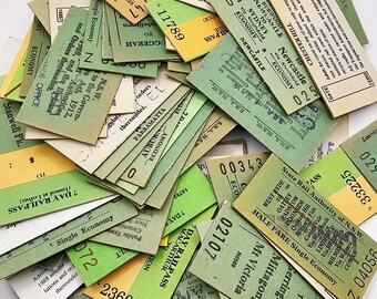 Australia NSW Railway Tickets - Set of 5
