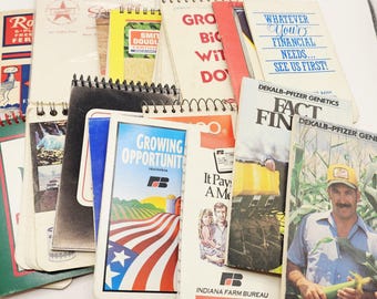 Pocket Journal/Diary - LOT of Various  Farmers Notebooks 19 in total