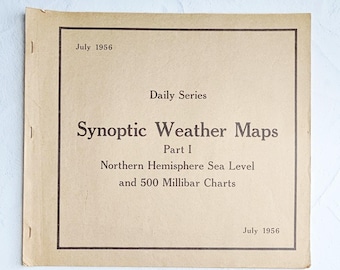 Synoptic Weather Maps/Charts ONE EACH
