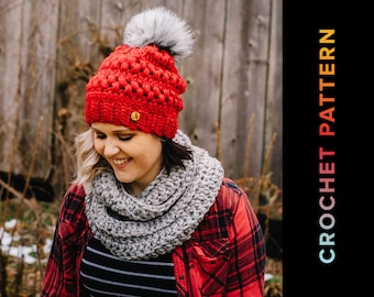 Crochet Beanie PATTERN, Slouchy beanie pattern, Sheila beanie, Crochet Pattern, Beanie Pattern