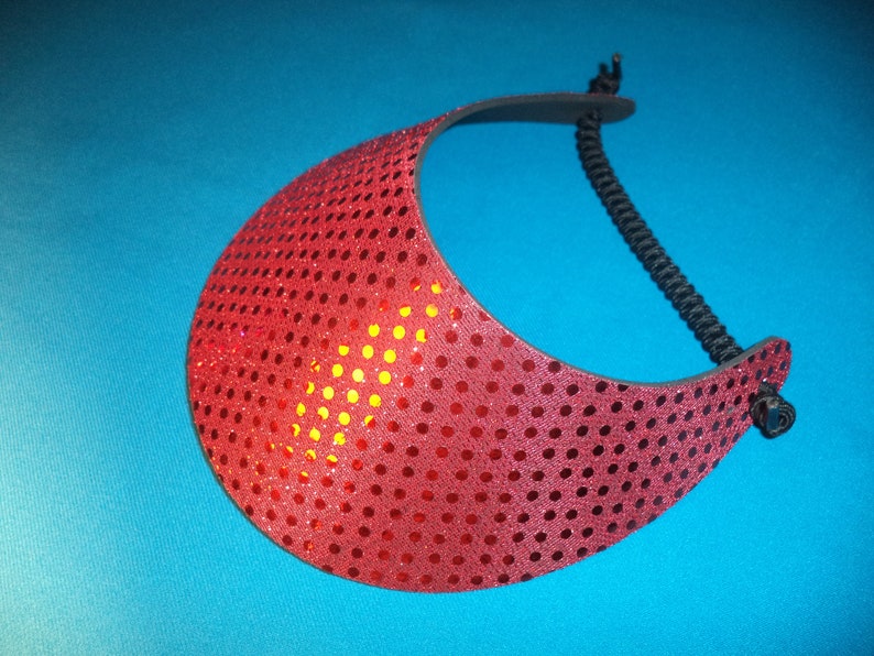Ladies Women Sequin Sun Visor Hat No Pinch Foam Sun Visors Etsy