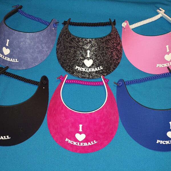 Love Pickleball Visor Etsy