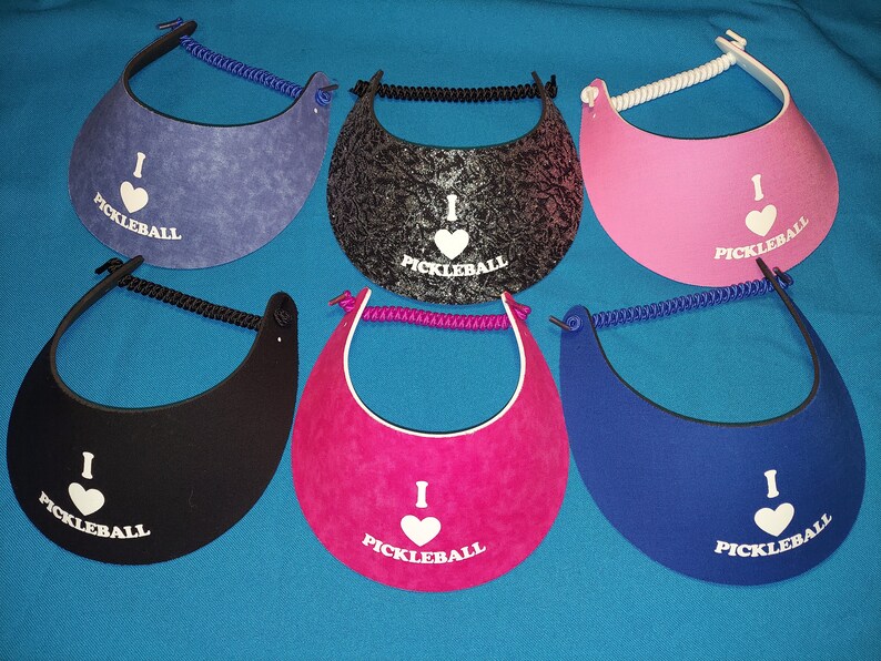 Ladies Women Foam Sun Visor Hats, No Pinch Visors, Walking, Beach, Pool