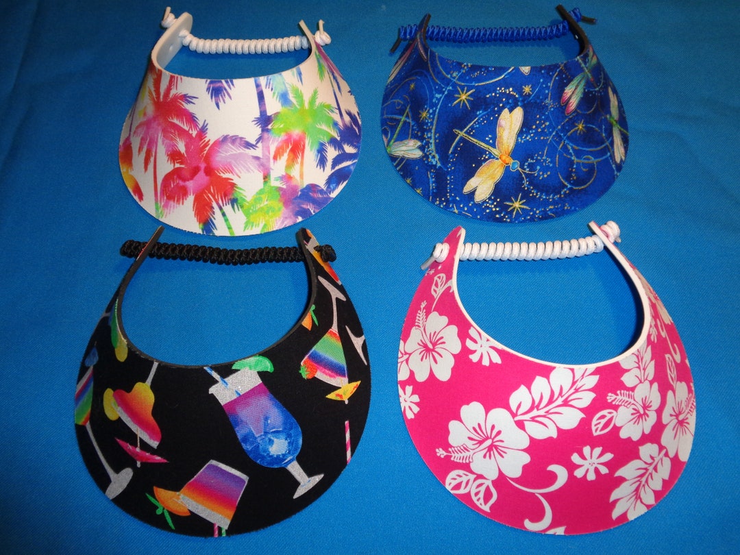 Women Ladies Foam Sun Visor Hat No Pinch Sun Visor Stretchy Etsy