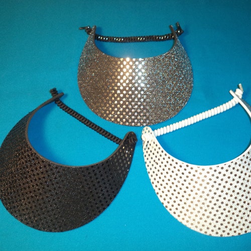 Ladies Women Sequin Sun Visor Hat No Pinch Foam Sun Visors Etsy