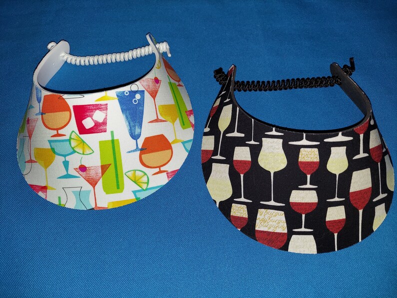 Ladies Women Foam Sun Visor Hat No Pinch 2 Visors Minimum Etsy