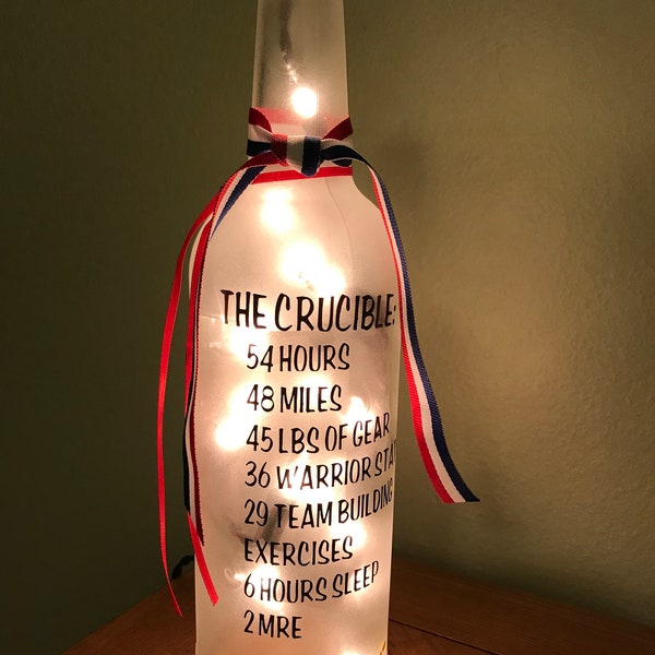 Crucible Lighted Bottle
