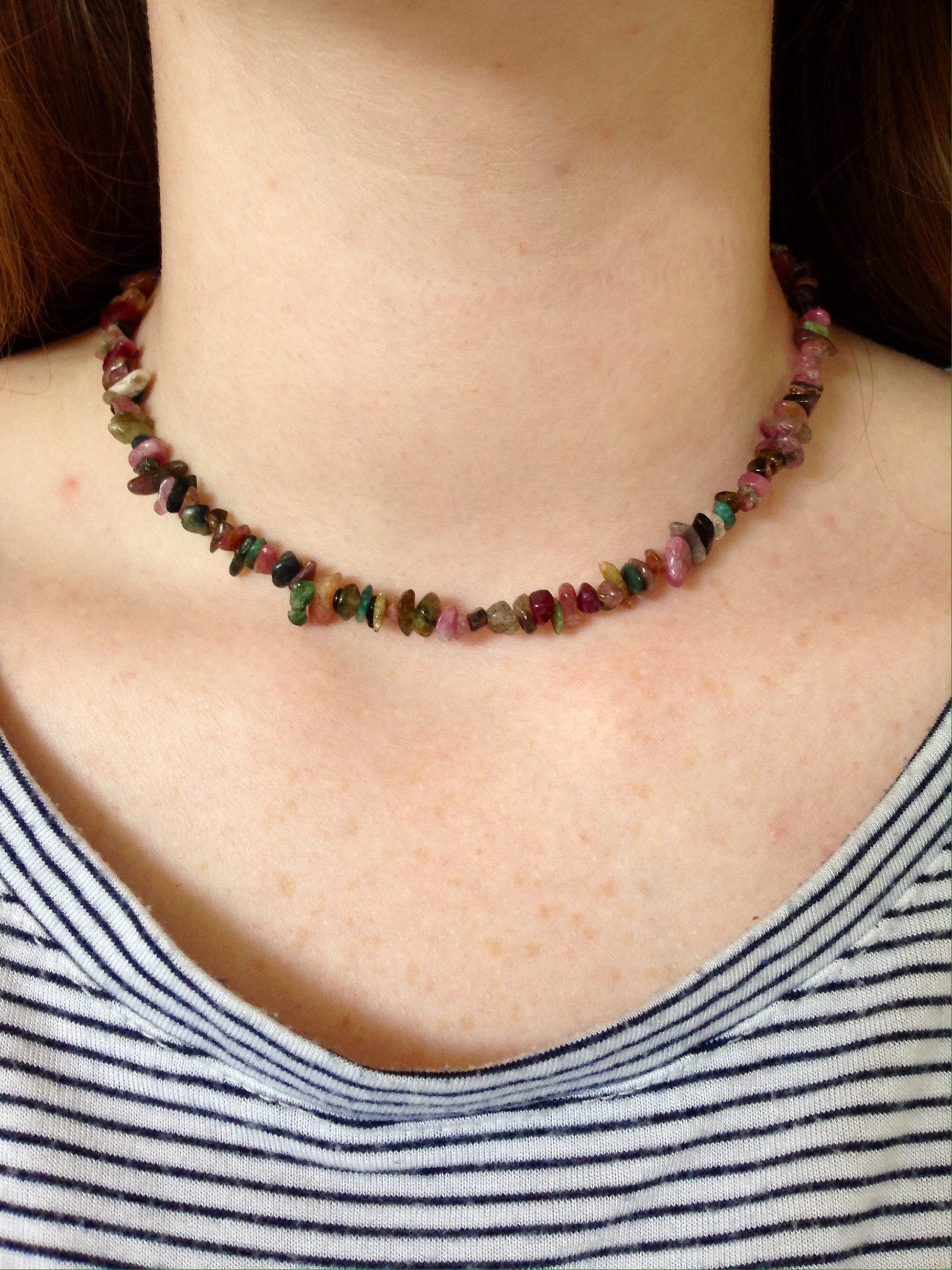 Moss Agate Necklace Healing Crystal Necklace Moss Agate | Etsy