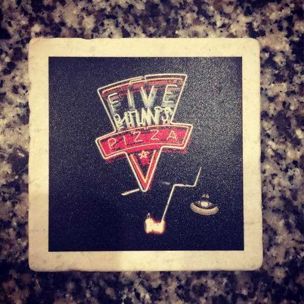 Five Points Pizza | East Nashville Coaster | The Nashville Coaster Collection | Custom