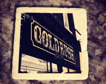 Gold Rush | Historic Nashville | Elliston Place | The Nashville Coaster Collection | Custom Gift