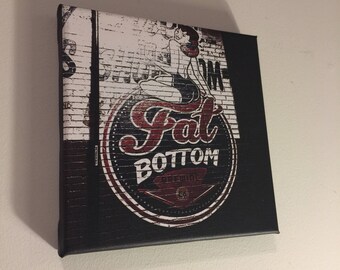 Fat Bottom Brewery | East Nashville | Metal | Canvas Print | Ready to Hang | Free Shipping
