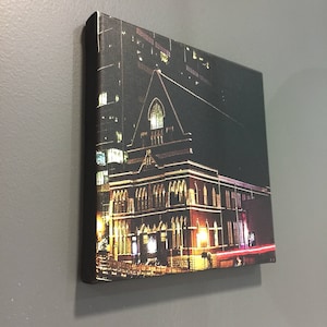 The Ryman Auditorium | Downtown Nashville Landmark | Metal | Canvas Print | Ready to Hang | Free Shipping