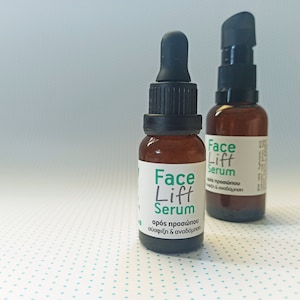 Facial Serum with Hyaluronic, Seaweed and Vitamin C, Face & Eyes Serum, Natural Skin Care