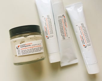 Natural Turmeric Toothpaste: Aloe & Propolis, Fluoride-Free