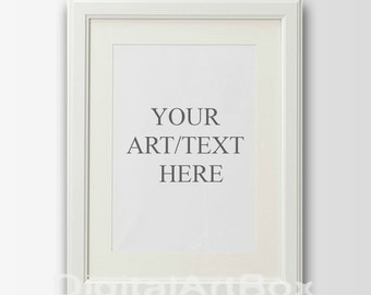 Download Free A2 Vertical White Frame Mockup Diy Poster Frame A4 Web Display Boxes 8x11 White Frame Background And Frame Mockup Instant Download Psd Mockups 3d Mockups T Shirt Mockups Free PSD Mockup Template