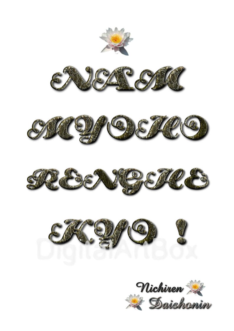 Preghiere Buddiste Nam Myoho Renge Kyo