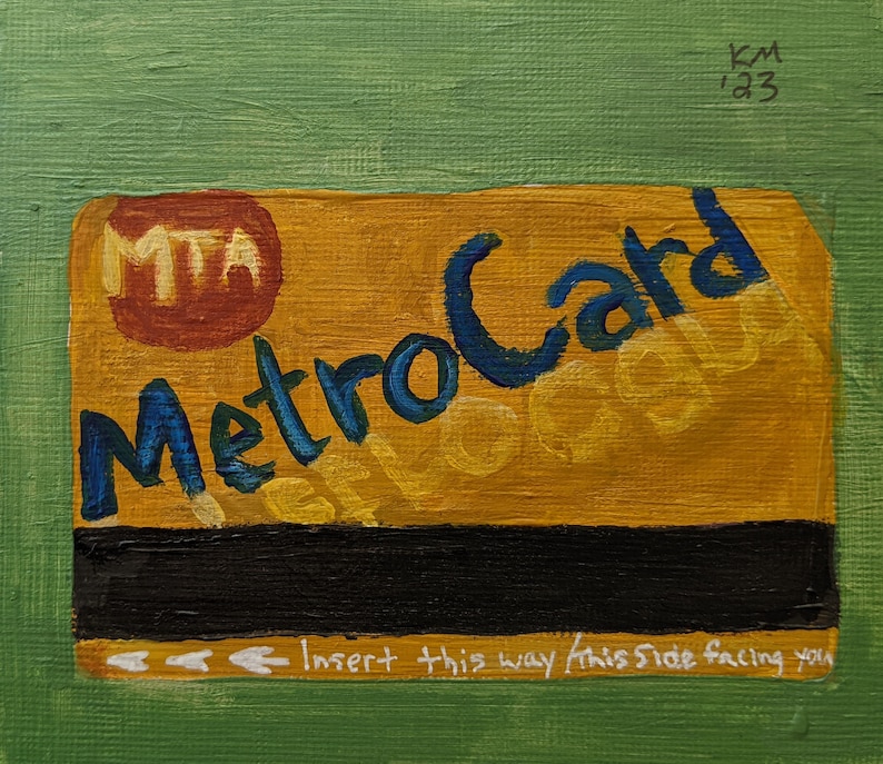 Metrocard - Etsy
