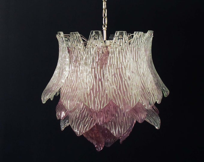 Italian vintage Murano Glass chandelier - 38 glasses