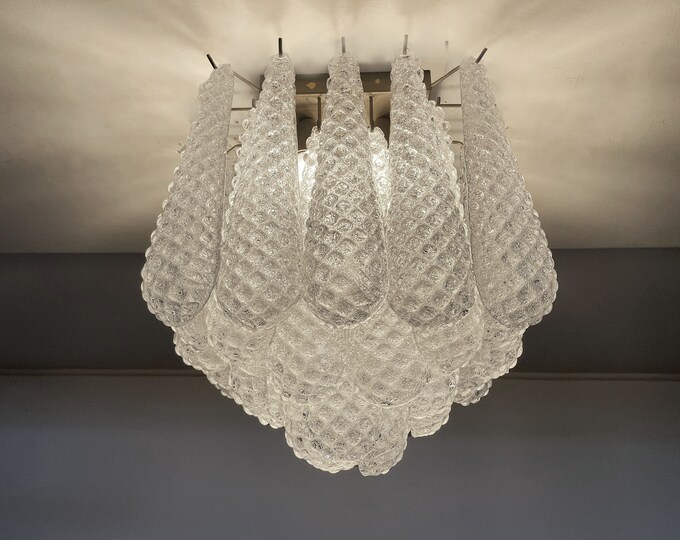 Murano ceiling lamp - 32 clear