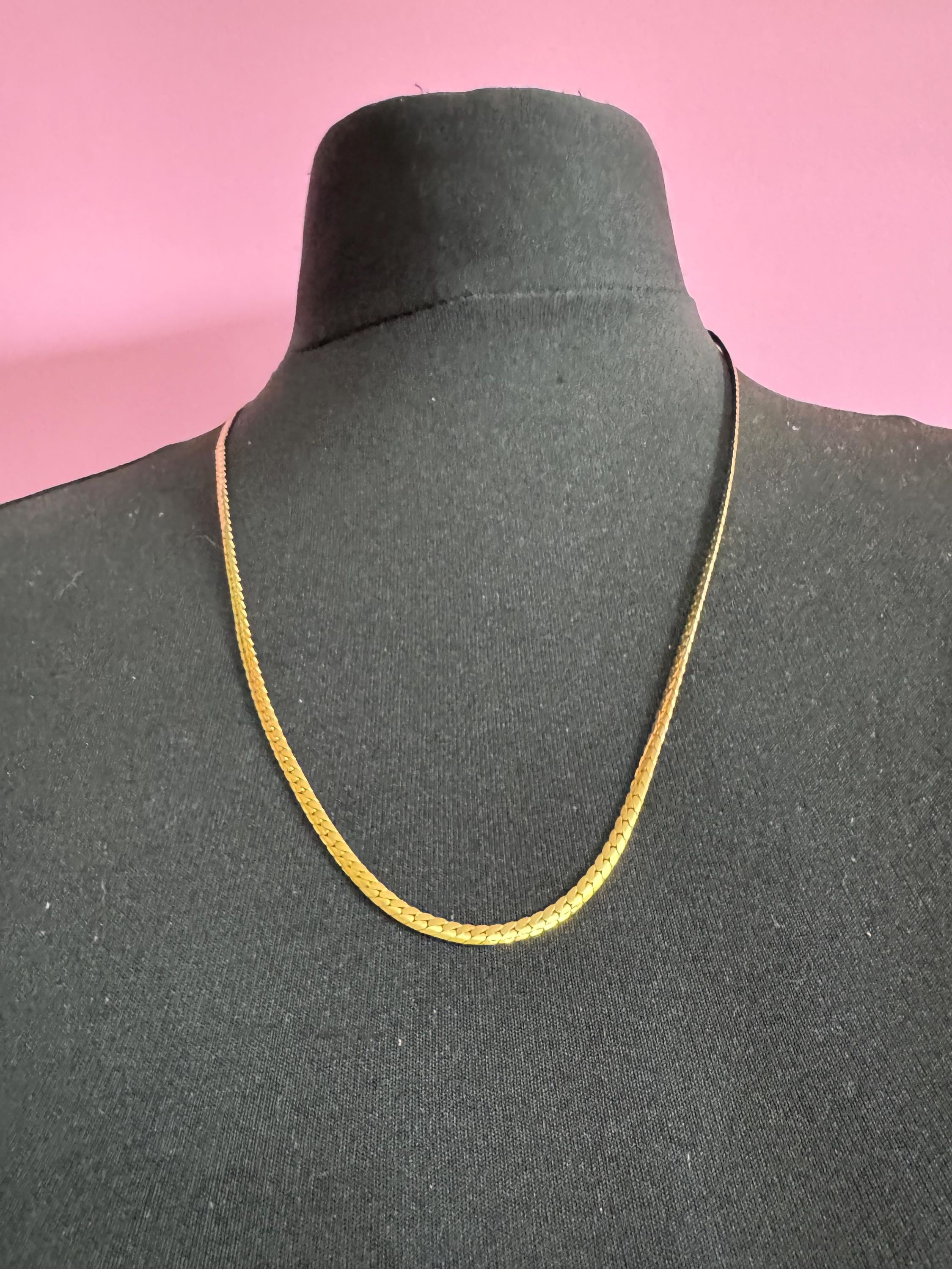 Dicini Gold Plated Chain: 1970s Layering Style - Etsy Ireland