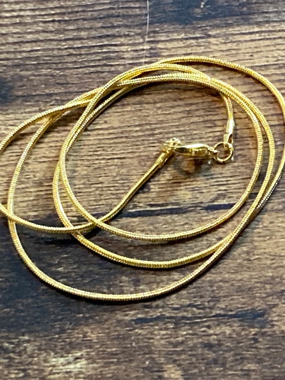 Plain gold plated chain outlet
