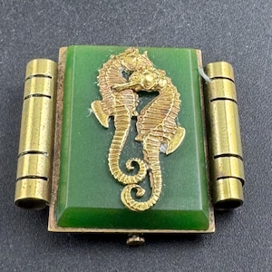 Broche Vintage Style Pièce Painlevé - Bijou D'occasion - État Bon
