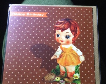 Carte D Anniversaire Kitsch Etsy France