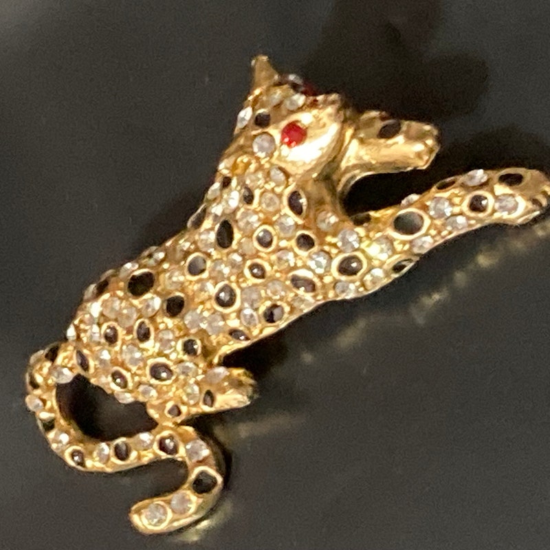 Tres Chic Leopard Broach main image 0
