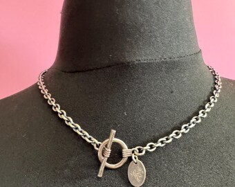 Vintage Mawi London Charm Necklace in 925 Sterling Silver (70 G