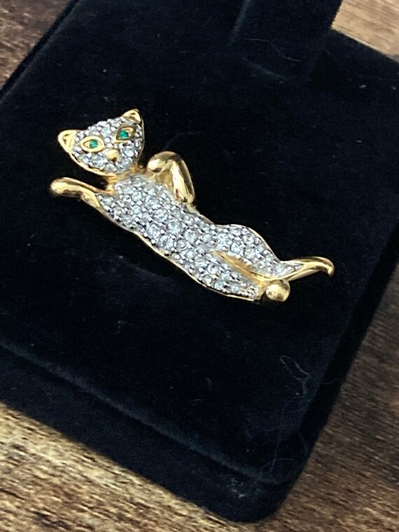 Broche Chat Et Balai D'Halloween Adorable Animal Félin - France