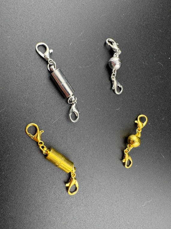 Magnetic Necklace Clasp Converter - Easy Fastening for Arthritic