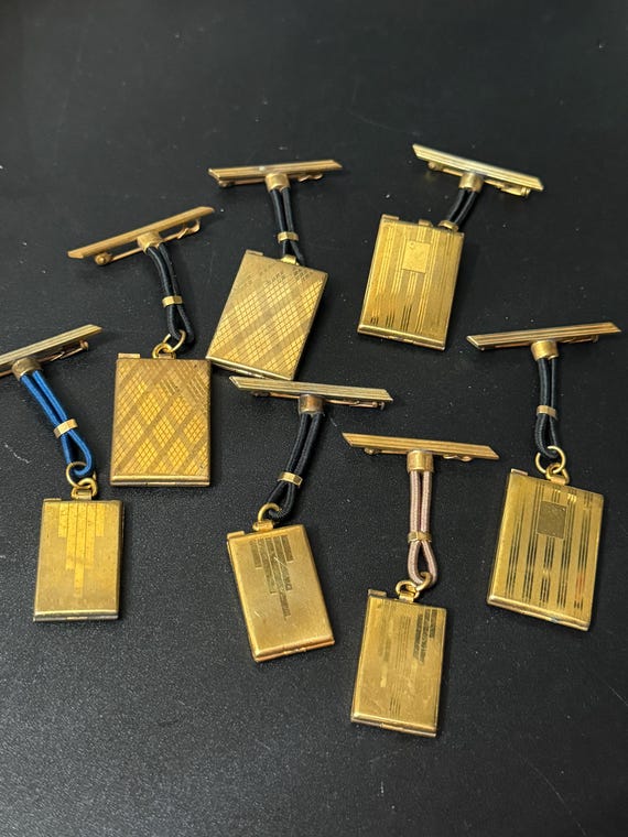 Broche Vintage Faite Main En Fil Laiton - Épée Unique, 3 Pouces
