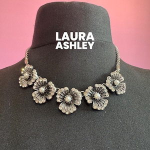 Laura Ashley Necklace - Etsy