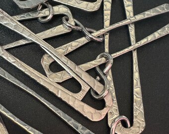 silver bar chain link belt, adjustable to 86cm