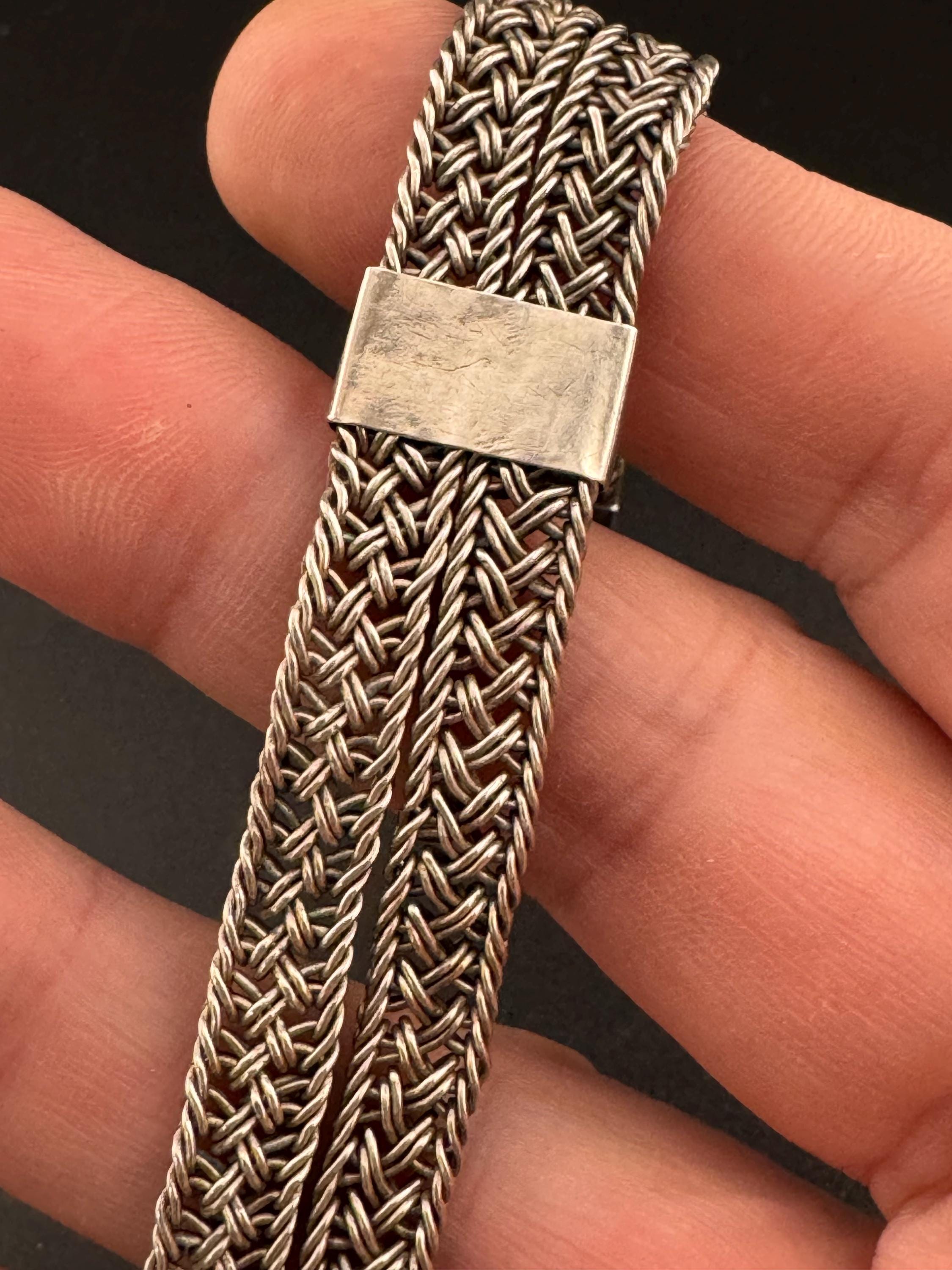 B391 used italy vintage スターリング シルバー925 VINTAGE 925 STERLING SILVER ITALY BRACELET - 37.3 g. | eBay