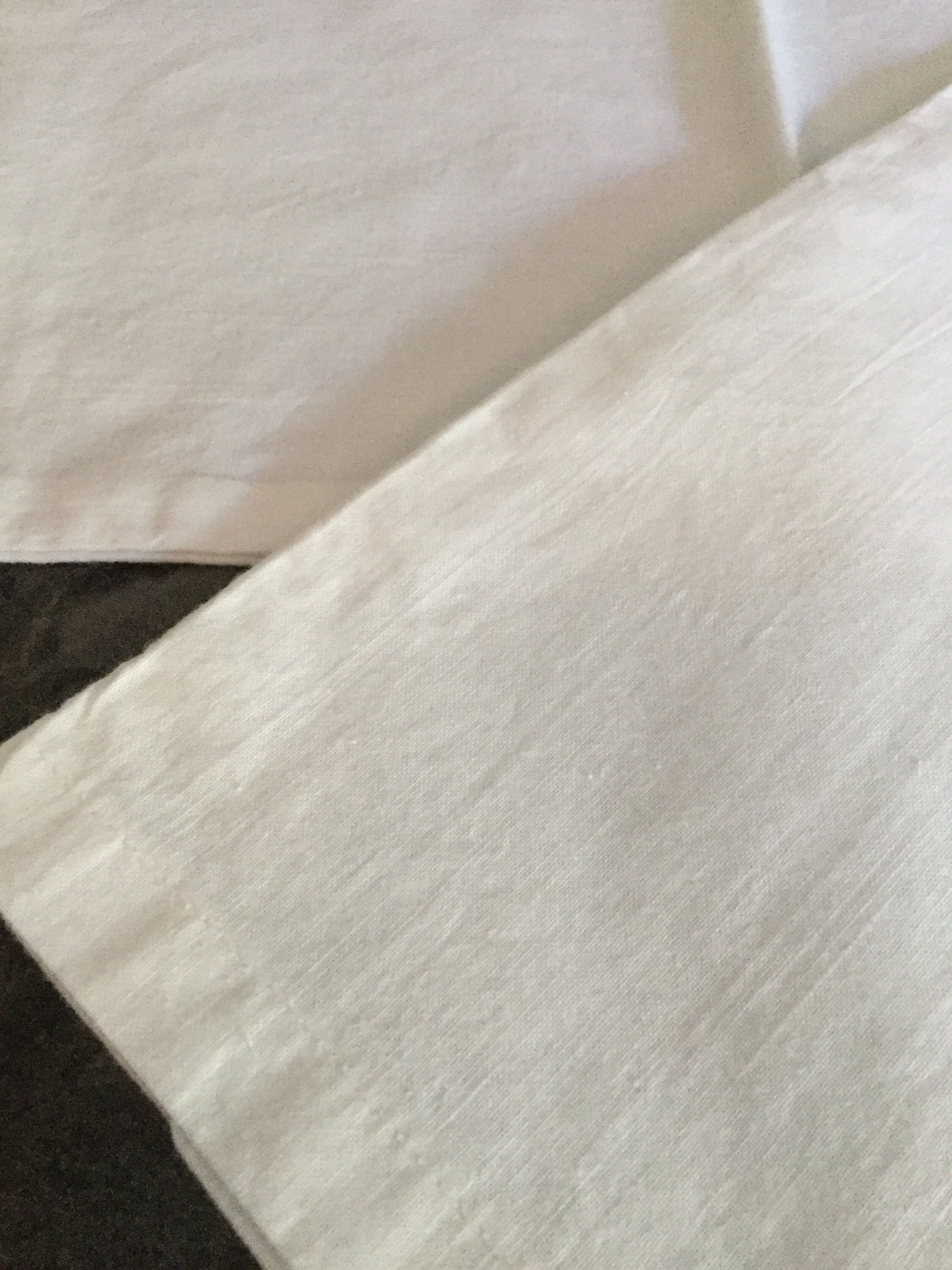 Giant Single Wide Plain White Cotton Pillowcase Bolster Case - Etsy UK