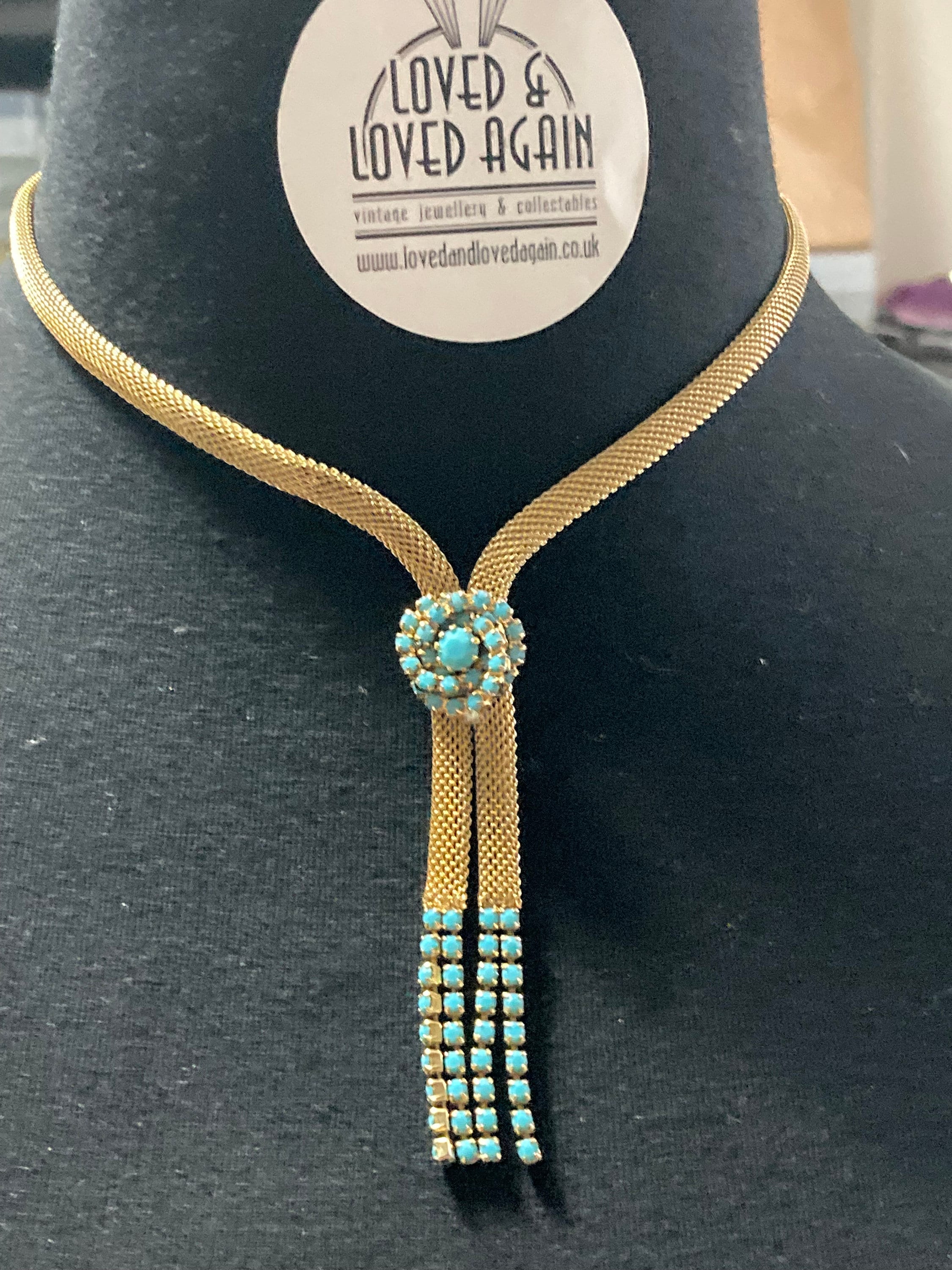 Collana A Y Lariat Vintage Con Cristalli Strati - Goccia Catena Oro CZ - Gioiello Minimal Per Donna E Ragazza
