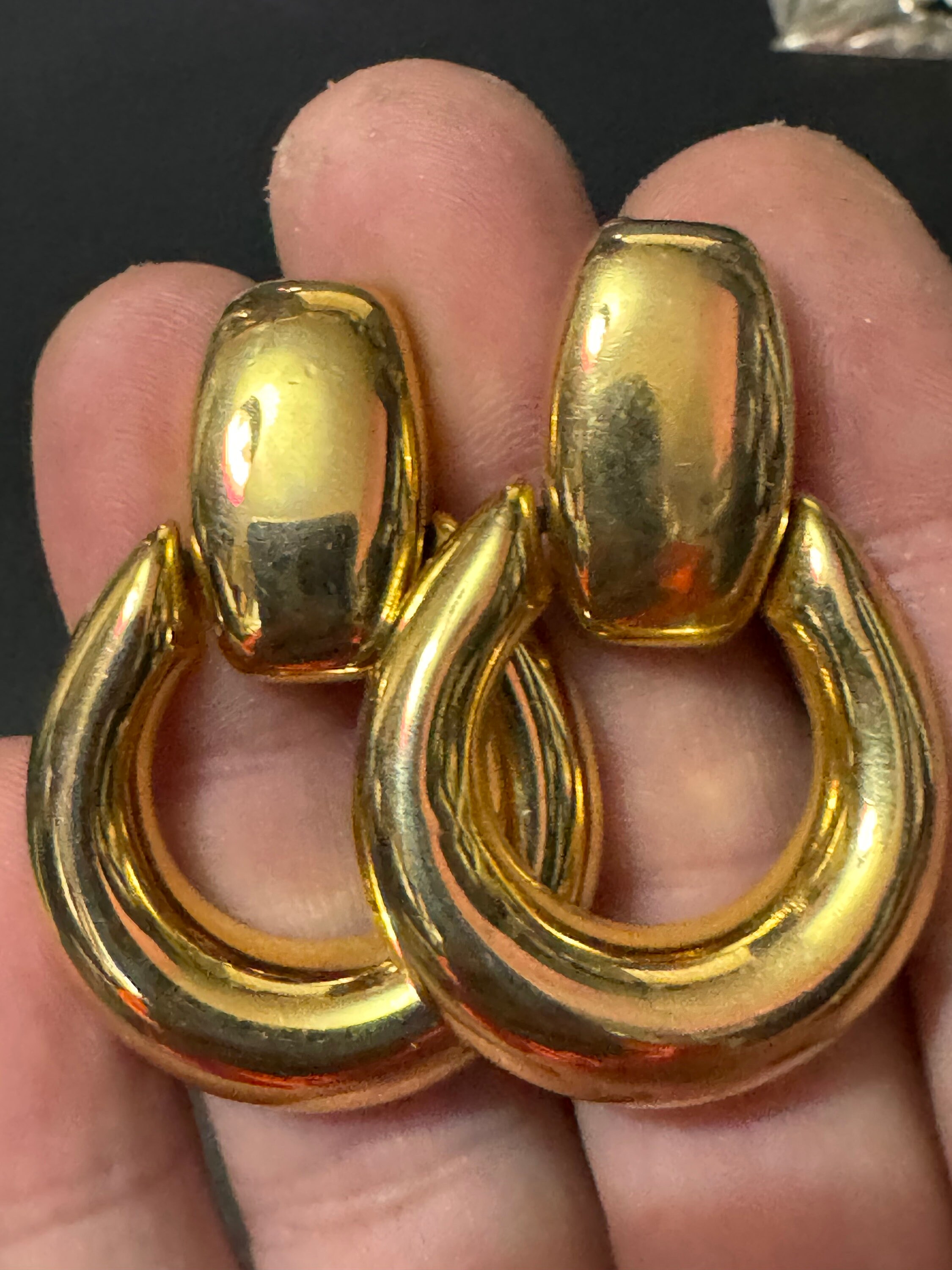 Orecchini Lunghi A Goccia Stile Vintage Retr&ograve; Chic &ndash; Smalto Verde E Oro, Anni '20