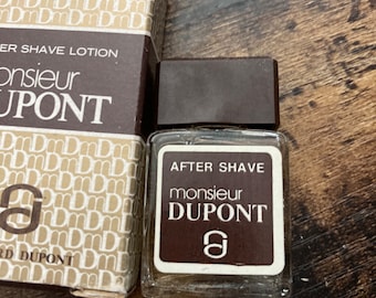 Aftershave Monsieur DuPont (1970) von Richard Men’s Fragrance 10ml