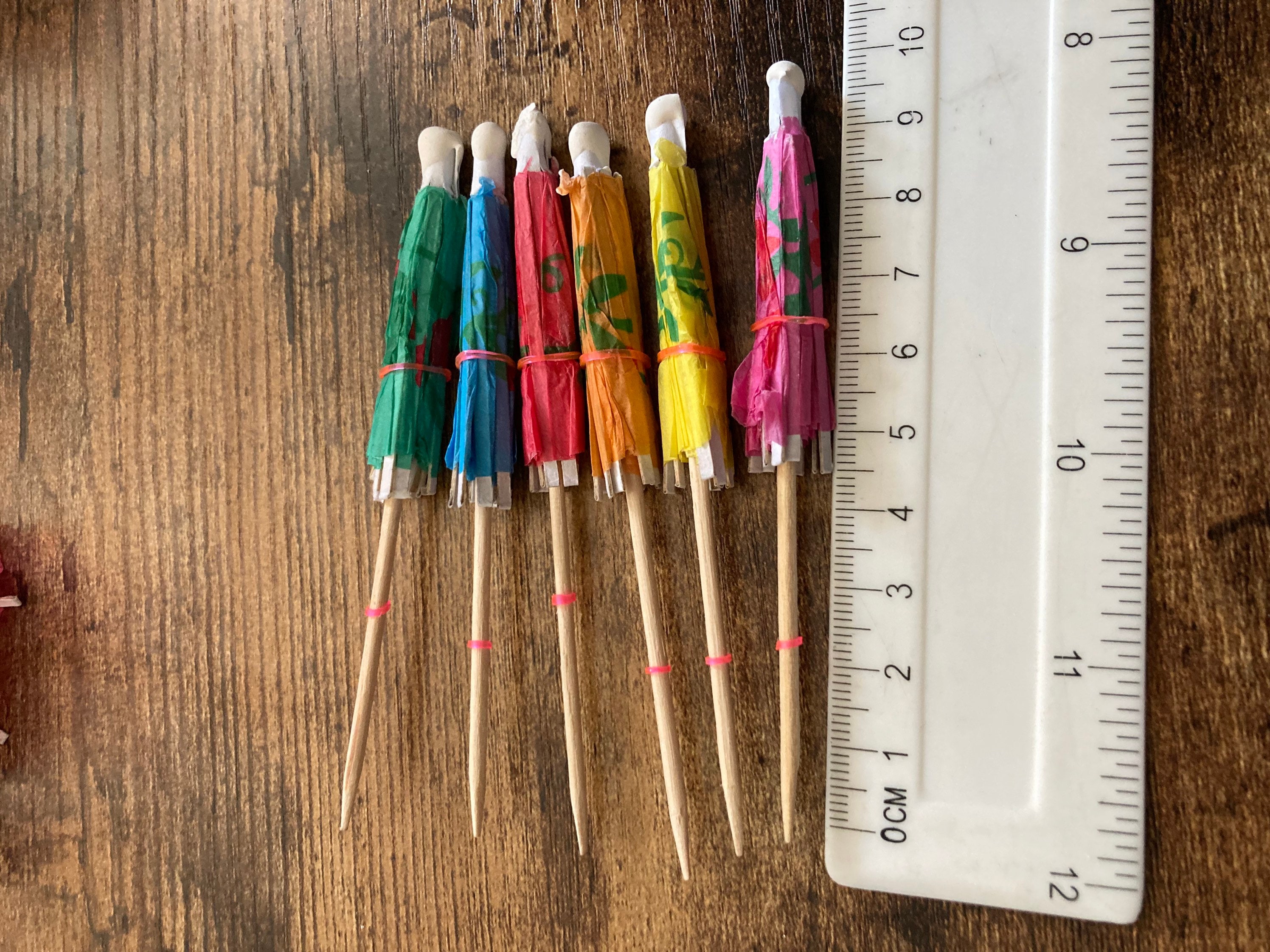 90 Ombrellini Da Cocktail Colorati - Decorazione Per Bevande E Feste - Foto 13