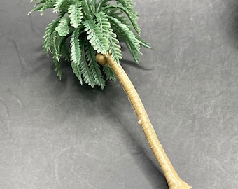 Miniature Palm Tree Cake Topper: Tropical Island Decoration (8cm)