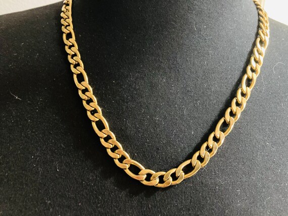 Chunky 9ct gold necklace hot sale